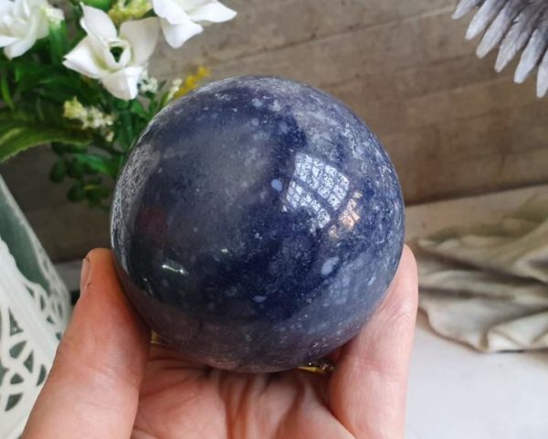 ESFERA DE QUARTZO AZUL 395G - Image 2